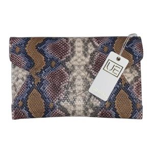Urban Expressions Snake Print Clutch